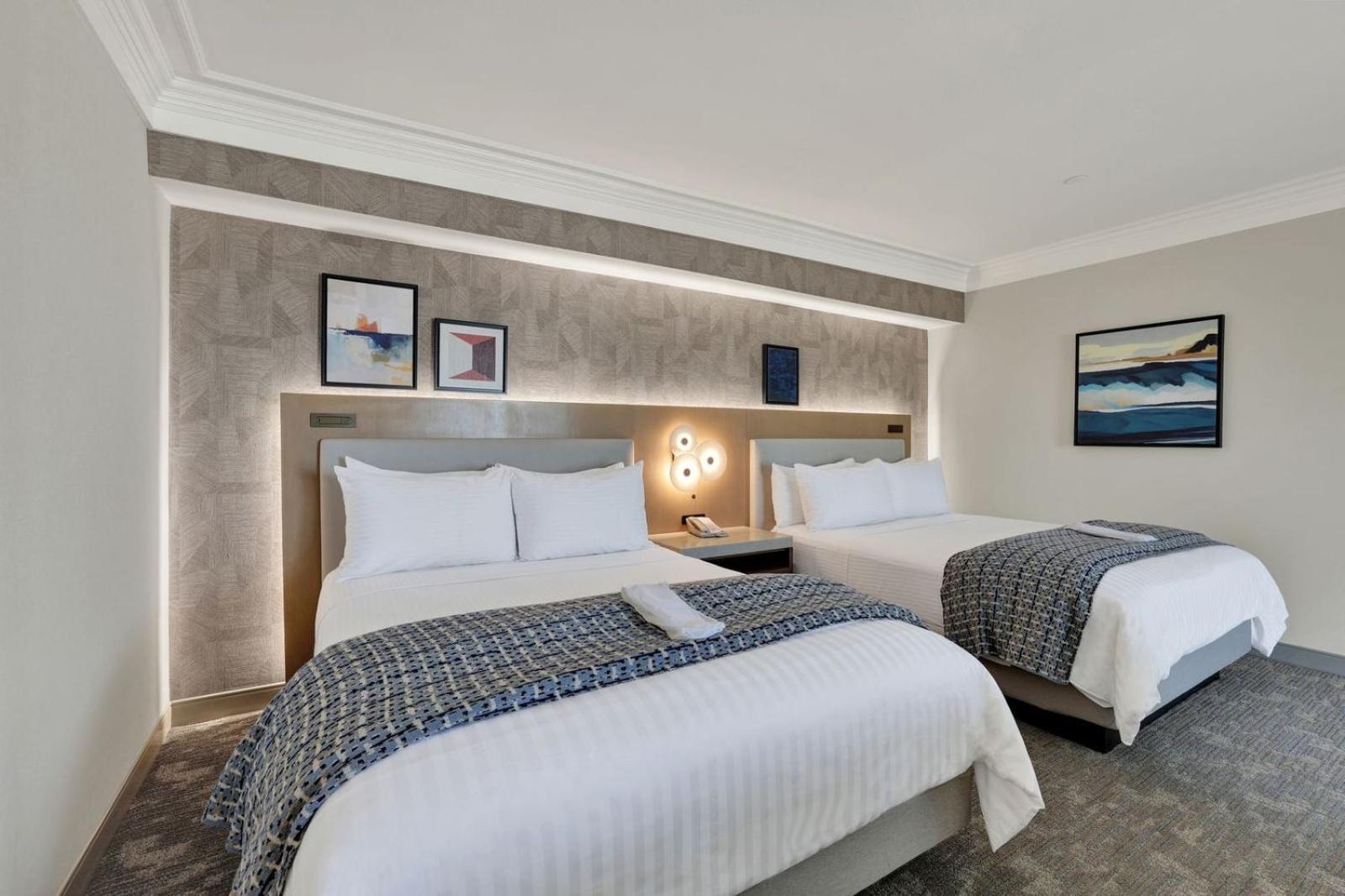 Queen Suite with Two Queen Beds and Balcony - Non-Smoking